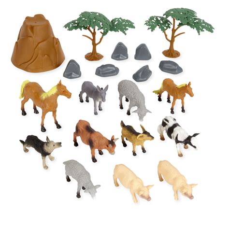 Animal Planet Farm Bucket Collection 20 Piece R Exclusive Toys