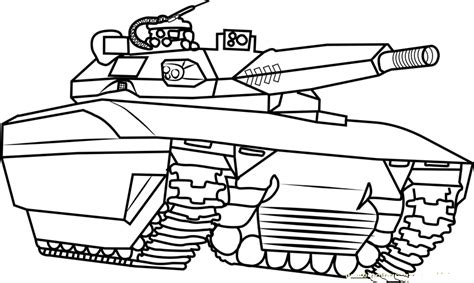 Dibujos para colorear de tanques del ejército Páginas para colorear