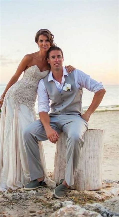 And if you, like so many of us, have a few nuptial celebrations on the horizon during the warmer months, you might be at a beach wedding. 30 Beach Wedding Groom Attire Ideas | Beach wedding groom ...