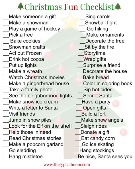 Christmas Activities For Kids Free Printable And Links To Other