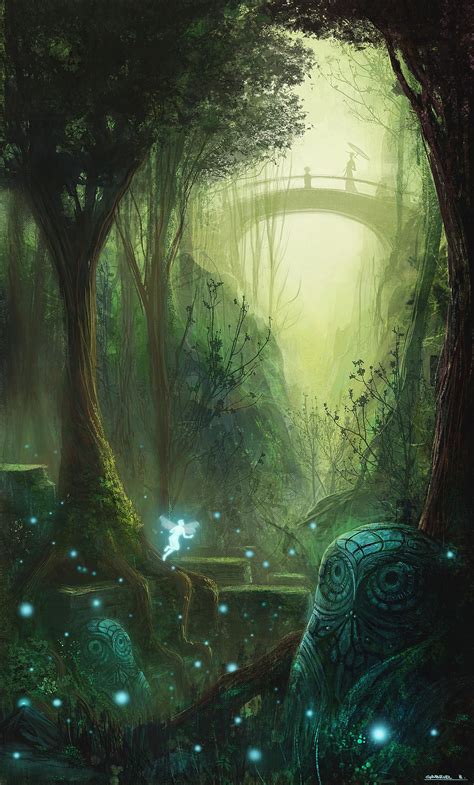 Forgotten By Ellixus On Deviantart Fantasy Digital Art Fantasy Magic