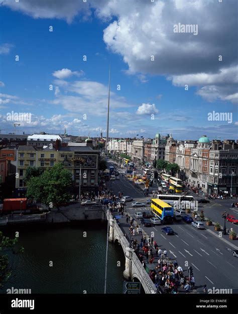 Spire Of Dublin Oconnell Street Dublin City County Dublin Ireland