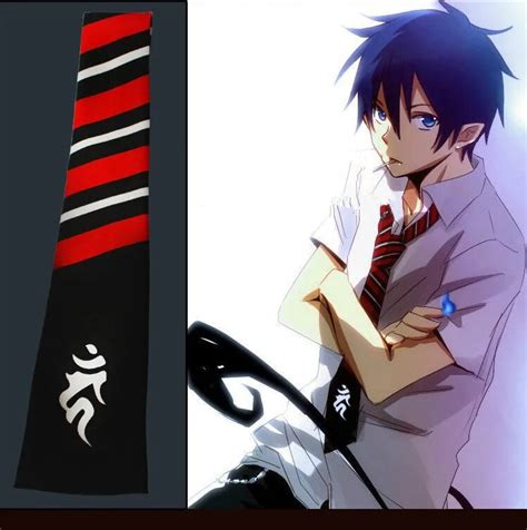 Anime No Blue Exorcist Rin Okumura Cosplay Costume Tie Cos Accessories