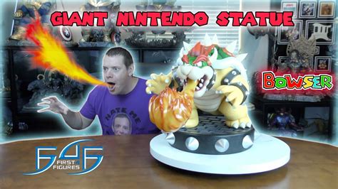 First 4 Figures Bowser Exclusive Statue Review From Super Mario