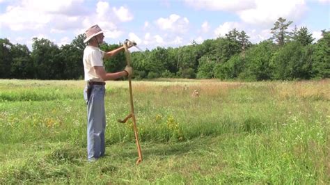Zen And The Art Of Mowing With A Scythe Youtube