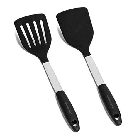 Daily Kitchen Spatula Set Heat Resistant Silicone And Stainless Steel