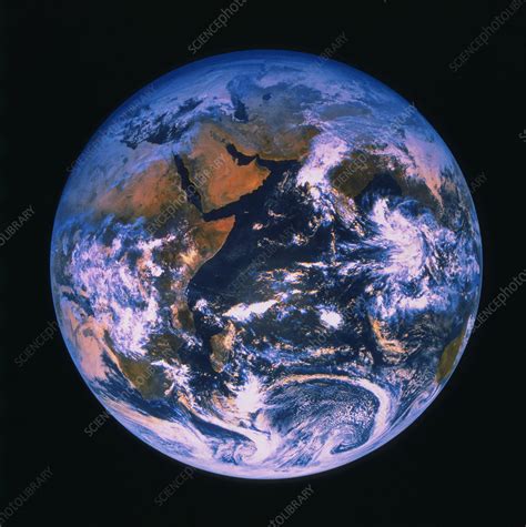 Satellite Image Centred On Indian Ocean Stock Image E0500266