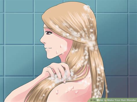 How To Make Your Hair Blonder 15 Steps With Pictures Wikihow