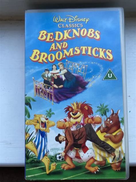 Bedknobs And Broomsticks Retro Vhs Video Cassette Tape Walt Disney