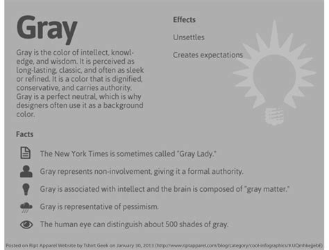 Grey World Of Color Color Of Life Color Meaning Personality Color