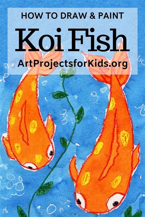 Draw An Easy Koi Fish · Art Projects For Kids Fish Drawing For Kids