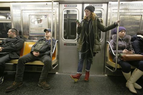 ‘manspreading On New York Subways Is Target Of New Mta Campaign