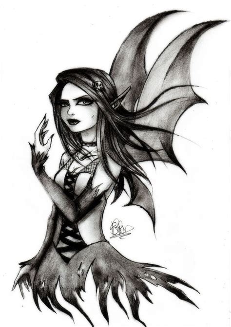 Dark Gothic Drawings In Pencil