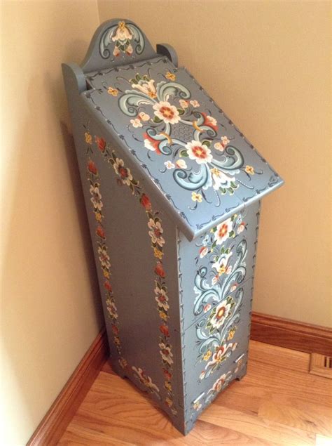 Your potatoes should be stored in a cool, dark, dry place, such as a pantry or cupboard. Rosemaling. Potato bin for yarn storage | Yarn storage ...