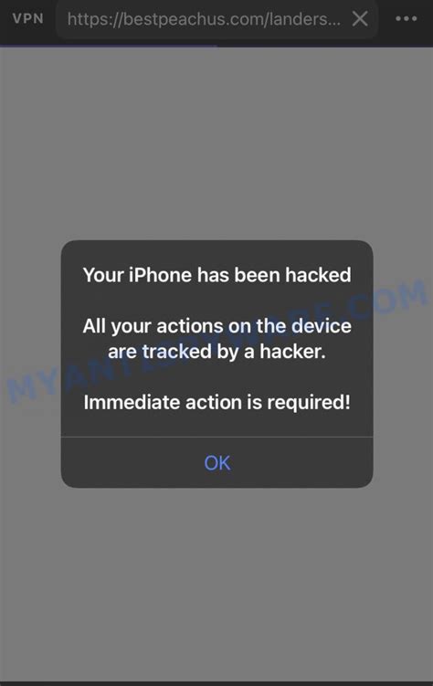 how to remove your iphone has been hacked pop up scam virus removal guide