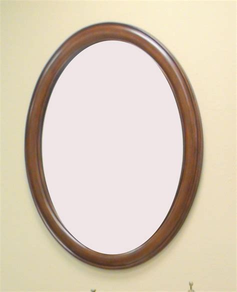 Frames can add characters to a bath of gray. 20 Inspirations Oval Cream Mirror | Mirror Ideas