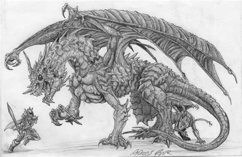 How to draw a dragon. Dragon's precious by RaXt0r on DeviantArt
