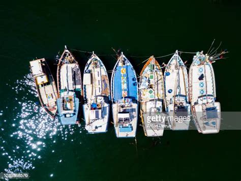 Fishing Boat Top View Photos And Premium High Res Pictures Getty Images