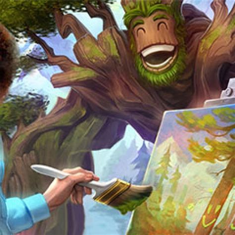 Bob Ross Added As A Playable Character In Smite With Sylvanus New