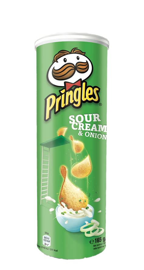 Pringles Sour Cream Onions Transparent PNG StickPNG