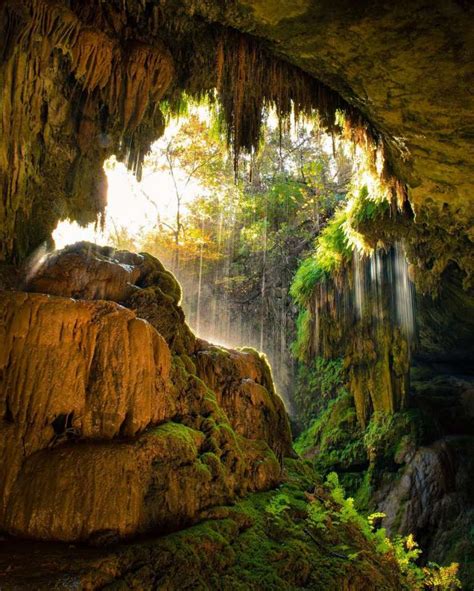 Take A Hike To This Stunning 40 Foot Waterfall And Cave Near Austin Tx
