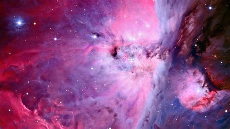 Nebula Rosa En El Espacio Fondo De Pantalla 4k Hd Id11053