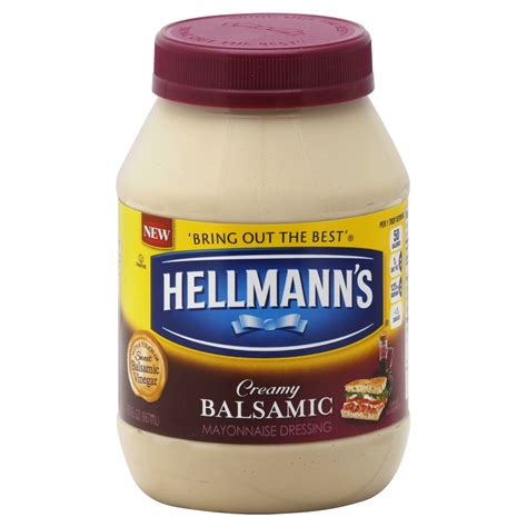 Hellmann S Creamy Balsamic Mayonnaise Dressing Shop Mayonnaise