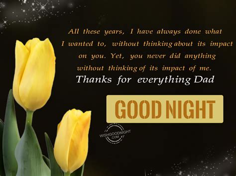 Good Night Wishes For Father Good Night Pictures