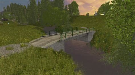 Lane Bridge Prefab V1000 Fs17 Farming Simulator 2017 Mod Ls