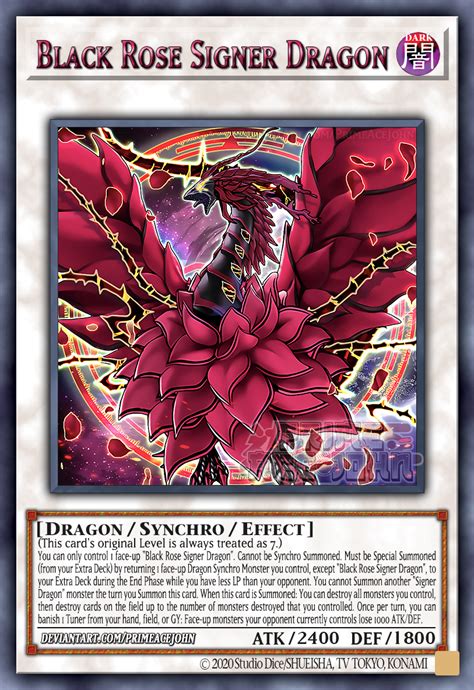 Black Rose Signer Dragon By PrimeAceJohn On DeviantArt Yugioh Dragon