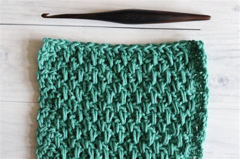 Extended Moss Stitch Rich Textures Crochet