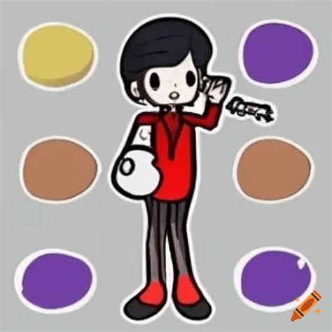 Character From Rhythm Heaven Fan Club Minigame