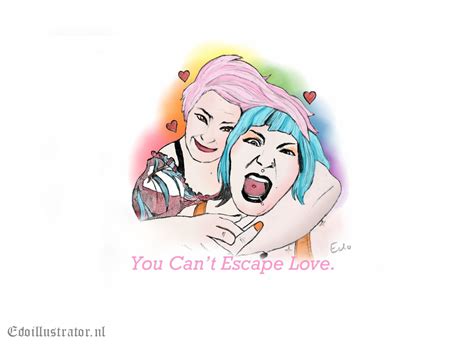 You Cant Escape Love Edo Illustrator
