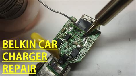 Belkin Car Charger Repair Youtube