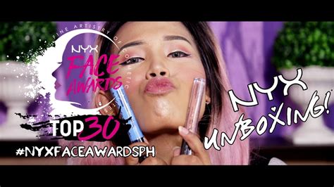 Nyx Face Awards Ph 2017 Top 30 Unboxing By Kate Catiis Youtube