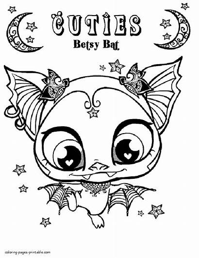 Coloring Pet Littlest Pages Printable Sugar Cartoon
