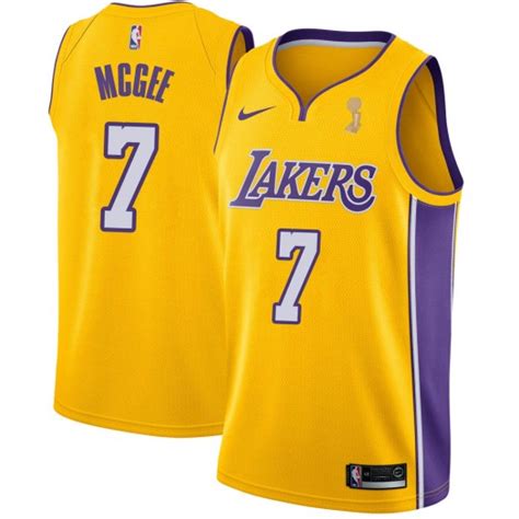 Discover a beguiling stock of lakers jersey at alibaba.com. Youth JaVale McGee Los Angeles Lakers Nike Swingman Yellow 2020 Finals Champions Jersey - Icon ...