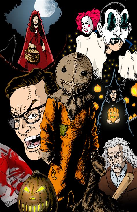 The Horrors Of Halloween Trick R Treat 2007 Collage Artwork Posters