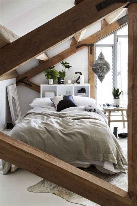 35 Chic Bedroom Designs With Exposed Wooden Beams Digsdigs Bedroom