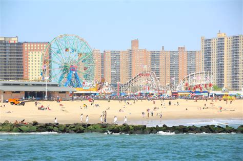 New York Usa Part 1010 Brighton Beach Coney Island Theme Park