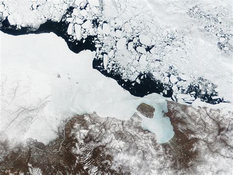 Nasa Visible Earth Coast Of The East Siberian Sea Russia