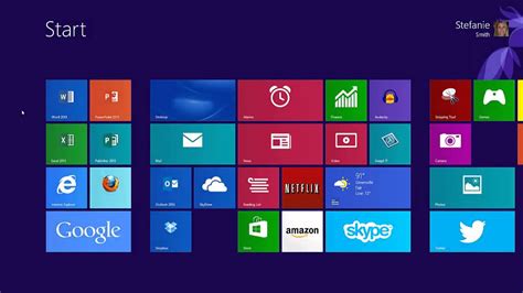 Windows 8 Intro Desktop And Start Screen Youtube