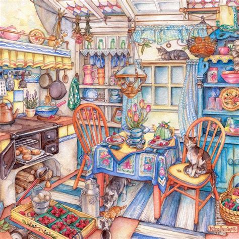 Metaverse Art Cottage Art Cottage Kitchen Cozy Kitchen Art Et