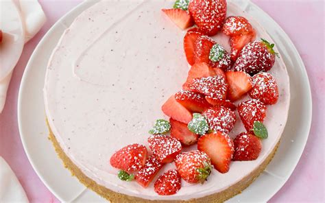 Strawberry Cream Cheese Tart Easy No Bake Summer Desserts Parade