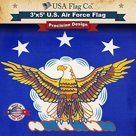 Usa Flag Co Air Force Is 100 American Made The Best 3x5 Outdoor Usaf