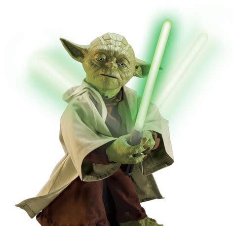 Yoda With Sword Png Transparent Image Download Size 1170x1129px