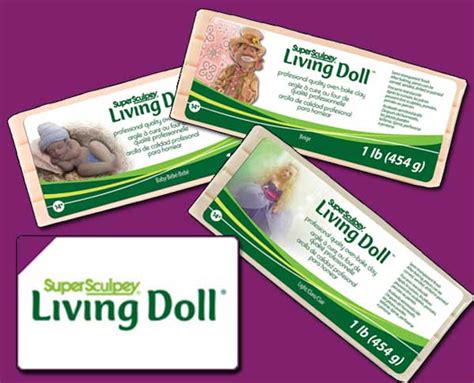 Super Sculpey Living Doll Clay 1 Lb Available In 3 Colors Poly Clay Play