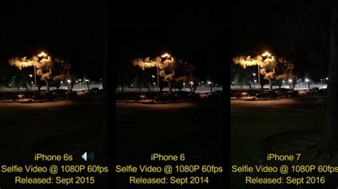 Iphone 6 Vs Iphone 6s Vs Iphone 7 Camera Video Low Light Test 60