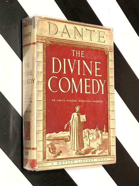 The Divine Comedy By Dante 1932 Modern Library Hardcover Book