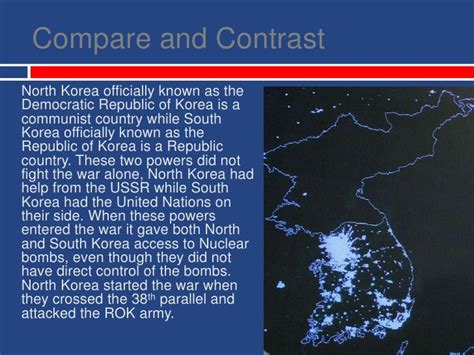 😀 Similarities Of North And South Korea Country Comparison North Korea